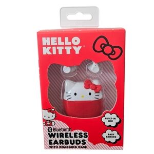 Hello Kitty wireless earbuds w/ charging case